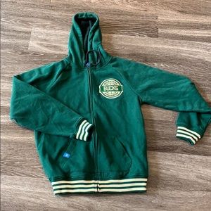 Milwaukee Bucks Adidas zip hoodie